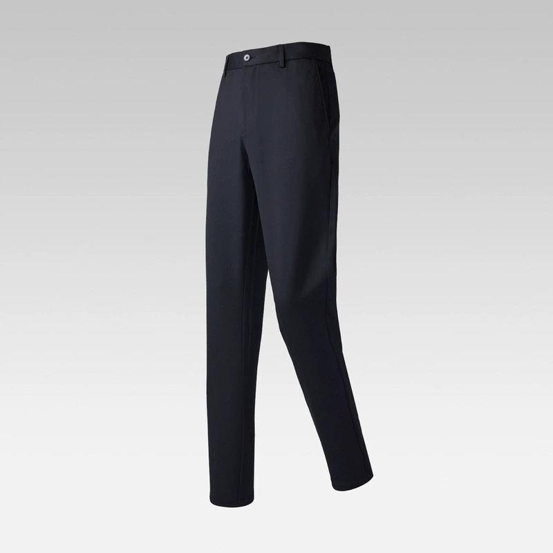 Мужские простые деловые сплошные прямые эластичные повседневные брюки осенние новые штаны с шелковицы средней талии джентльменские брюки мужские