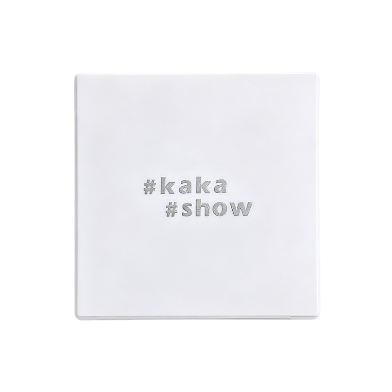 kakashow polvo monocromático de alto brillo facial, polvo de alto brillo fino, polvo de agua no volante, maquillaje transfronterizo