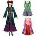 女巫也疯狂2cos服中世纪万圣节儿童角色扮演服cosplay服装公主裙