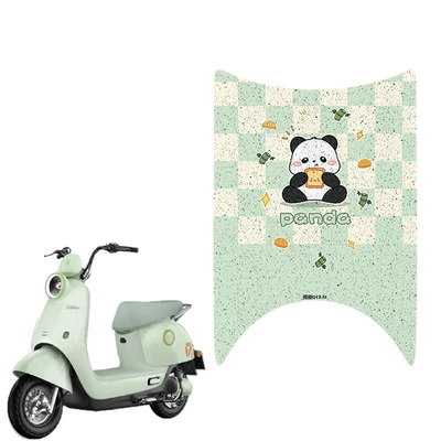 Pads with Customizable Patterns — Electric vehicle foot mat