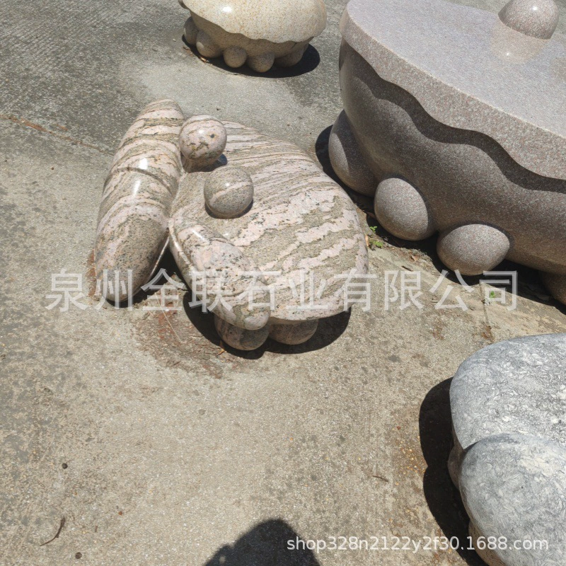 Мраморный гранит резьба по камню краб абстрактный мультфильм аниме каменная резьба по камню краб волосатый краб королевский краб стул