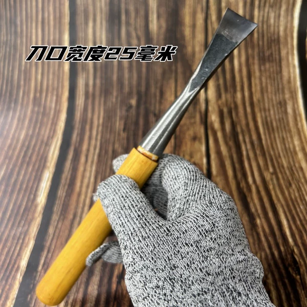 The center circle is 2.5cm, polished with a handle (sandpaper will be given to you if you take the photo), and can be hammered