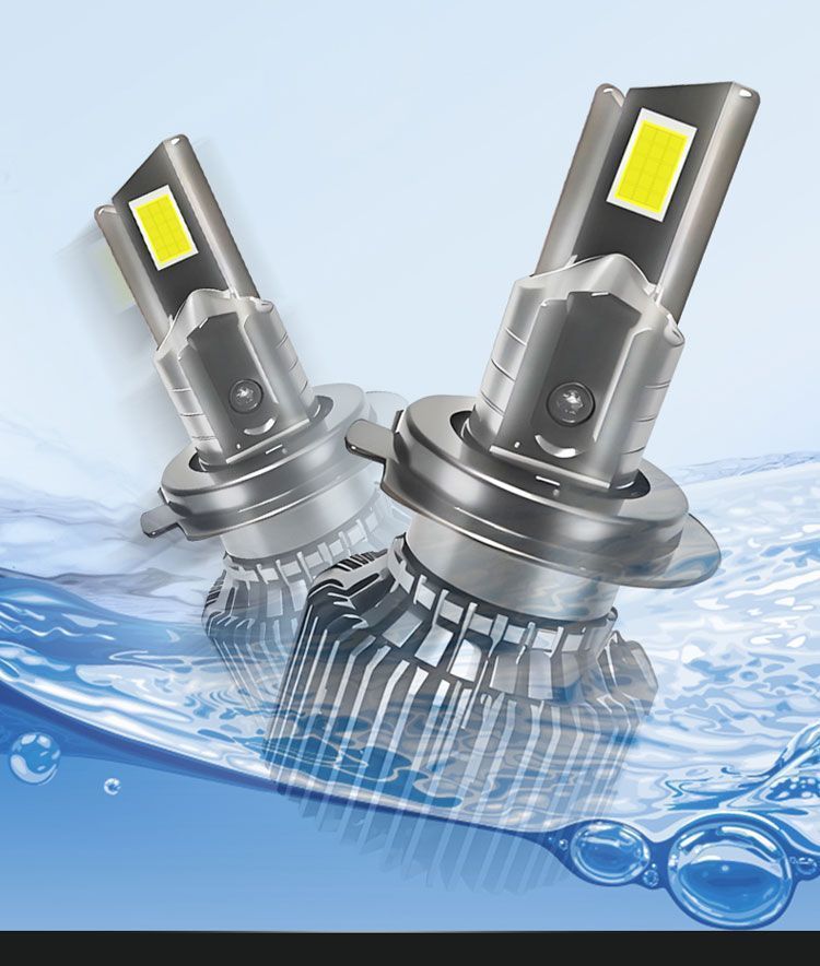 Foshan four-in-one car headlight h7led bulb super bright H11H4 far and near integrated 9005 strong light 9012 car light