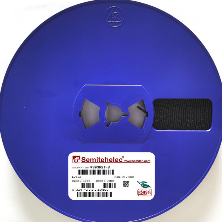 WS03M2T-B ESD/TVS保护管 SOT-23 SEMITEH  全新原装正品