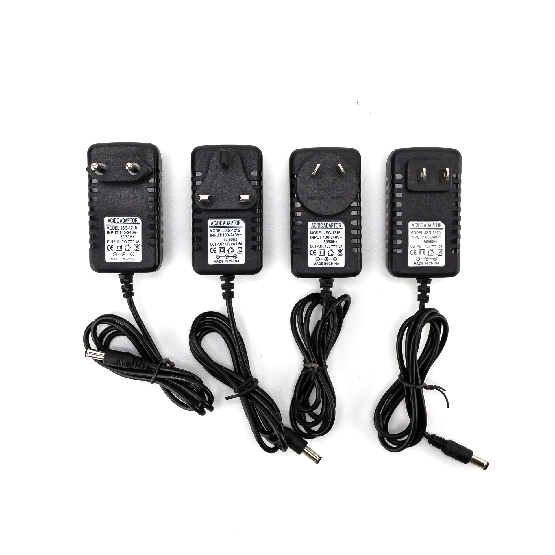 Power adapters, LED LCD display, light strip, printer, 12v, 2A, 9v, 1A, 5v, 6V15AH, 15v, 24v, 3A