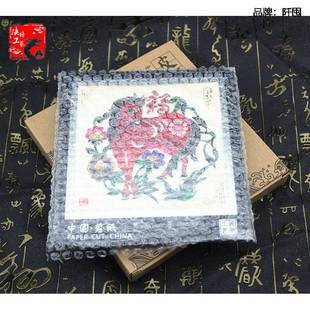 Shadow painting Twelve Zodiac crystal frame decoration Chinese style special small gifts for foreigners crafts