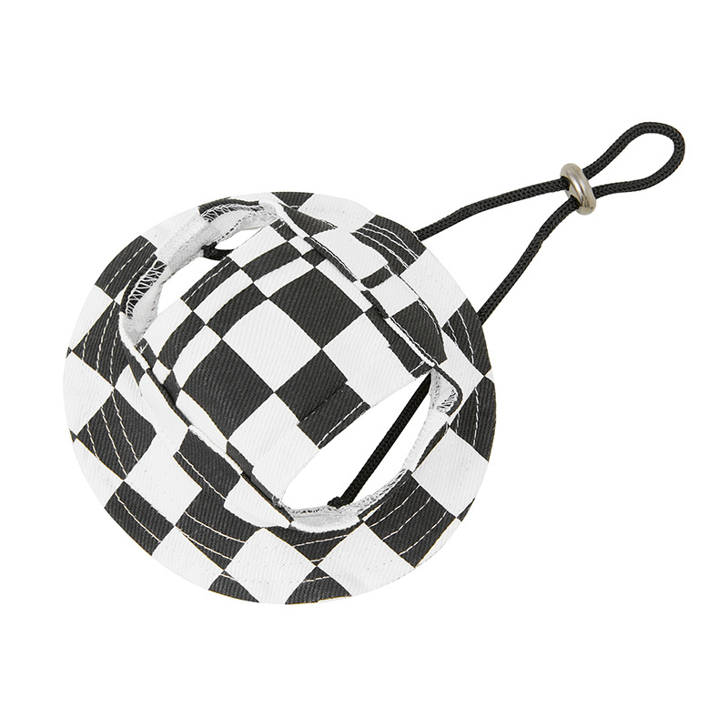 Mascota lindo sombrero perro gato protección solar sombra expuesta orejas cabeza accesorios con sombrero gatito venta lindo vestido sombrero