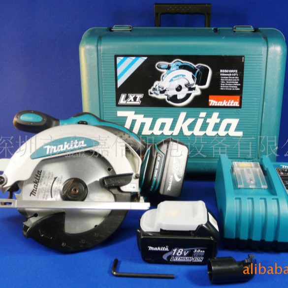 批发零售日本Makita牧田充電式锂电圆锯BSS610RFE