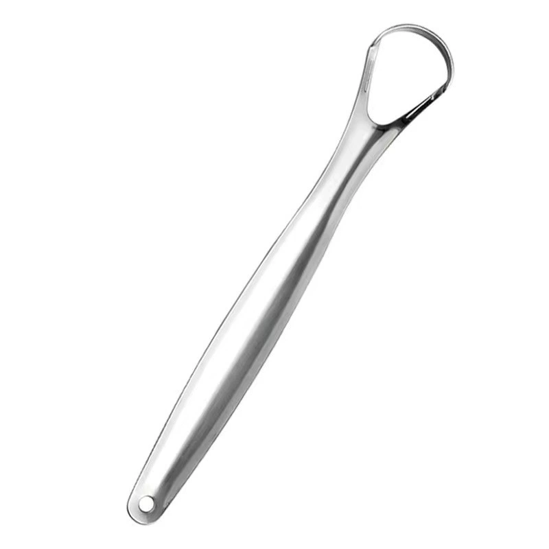 Скребок для языка из нержавеющей стали, очиститель для языка, скребок для языка, щетка для чистки языка, покрытие для удаления неприятного запаха изо рта, уход за полостью рта