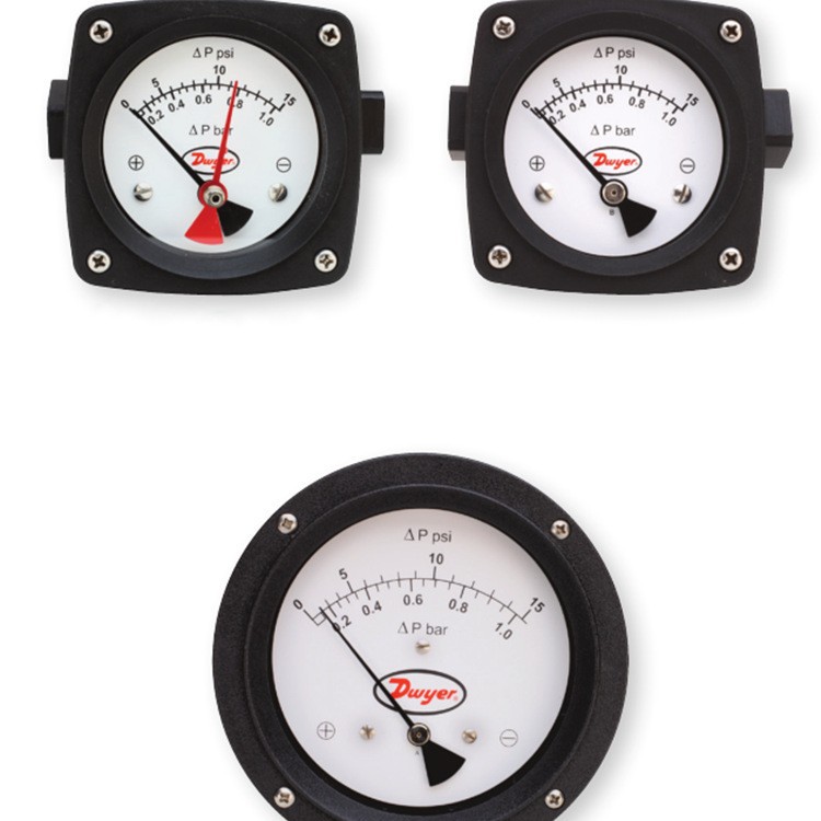 美国 Dwyer 德威尔 PTGD-SA11A、PTGD-SA12A 活塞式压差计
