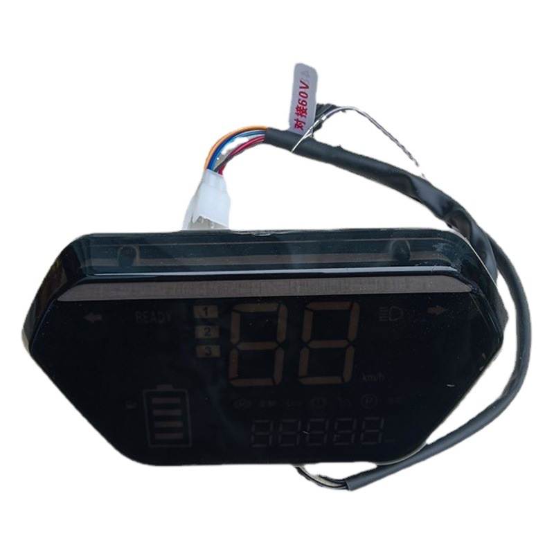 Dajiang vehículo eléctrico instrumento Little Turtle King modificado pantalla LED 48V60V72V dajinniu kilometraje velocímetro