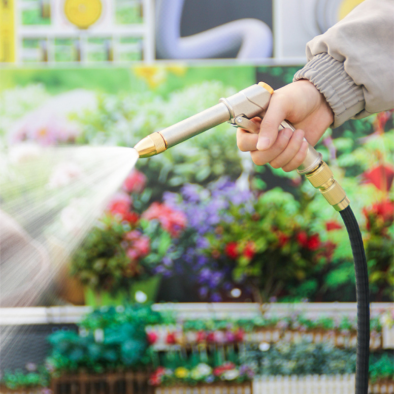 Automatic Extendable Garden Watering Hose For Watering And Cleaning_voghion.com