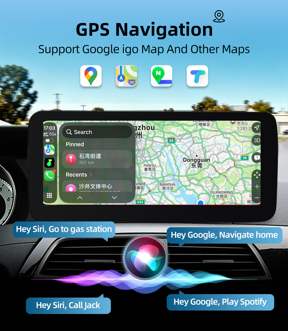 Original Car Style Android Central Control Large Screen Suitable for Mercedes-Benz C-Class W204 S204 2011-2015 Car Navigation Touch Screen