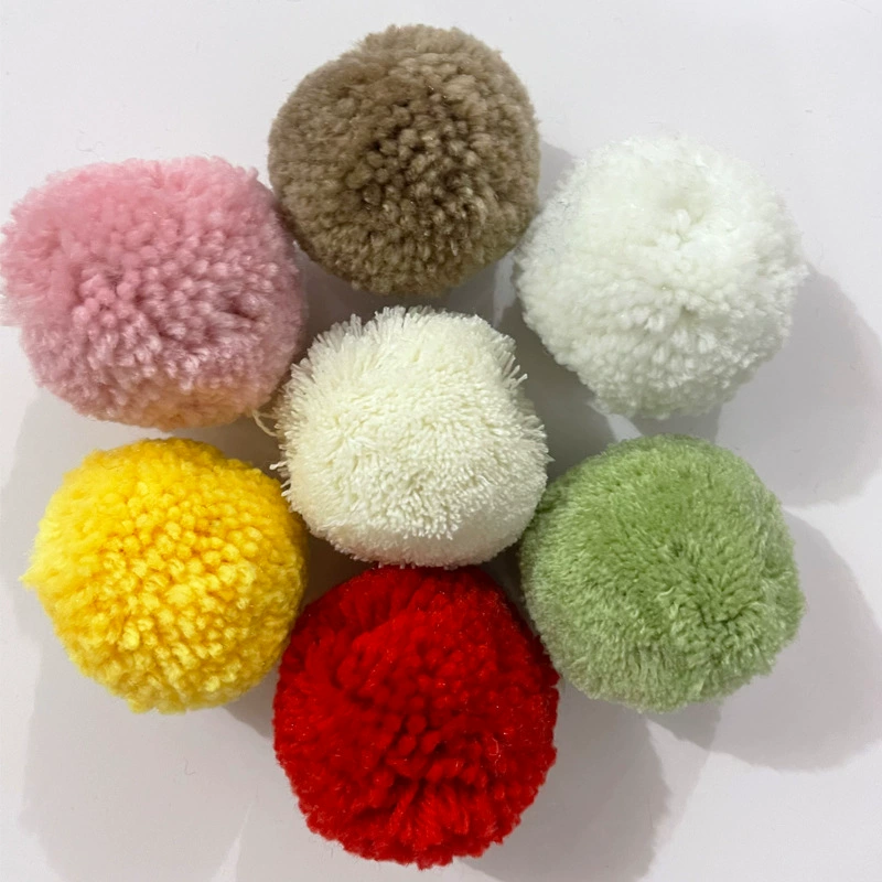 6 см обшитый шарик шерсти ручной работы аксессуар помпон шарик шерсти