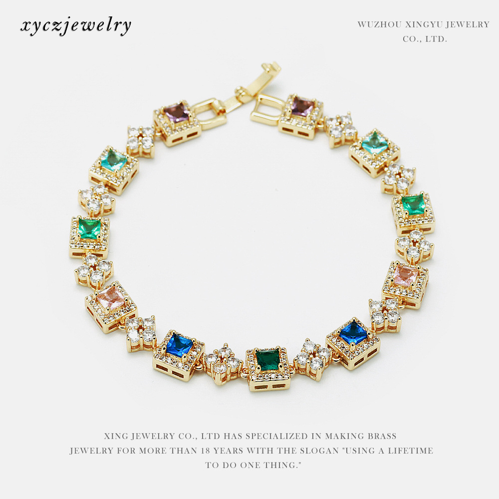 fashionable geometric elegant bracelet