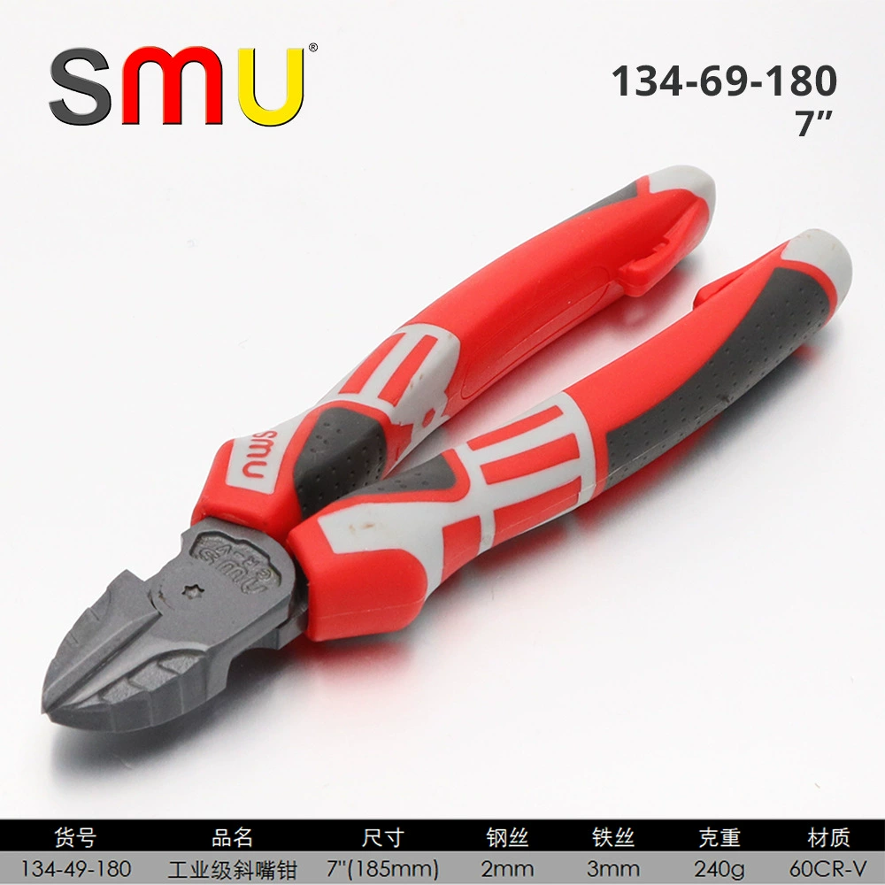 Клещи с игловым носом (SMU) 6–8 дюймов, хром-ванадий сталь, эргономичная нескользящая ручка