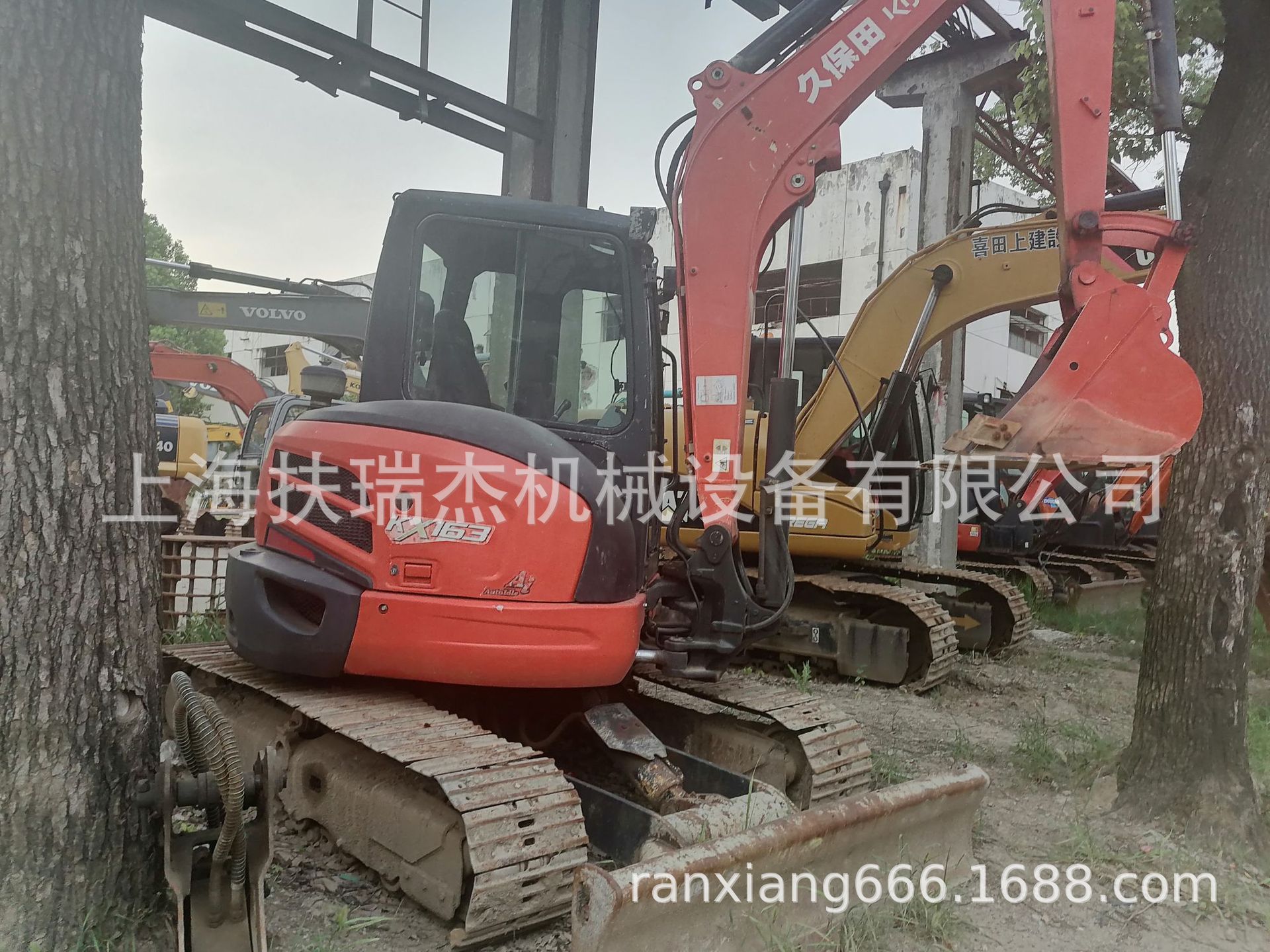 二手挖掘机久保田KX163挖掘机