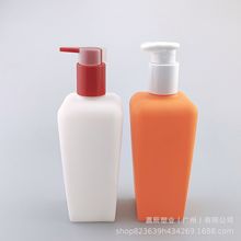 批发pe包装塑料制品高端化妆品乳液分装瓶380ml洗发水洗手液瓶子