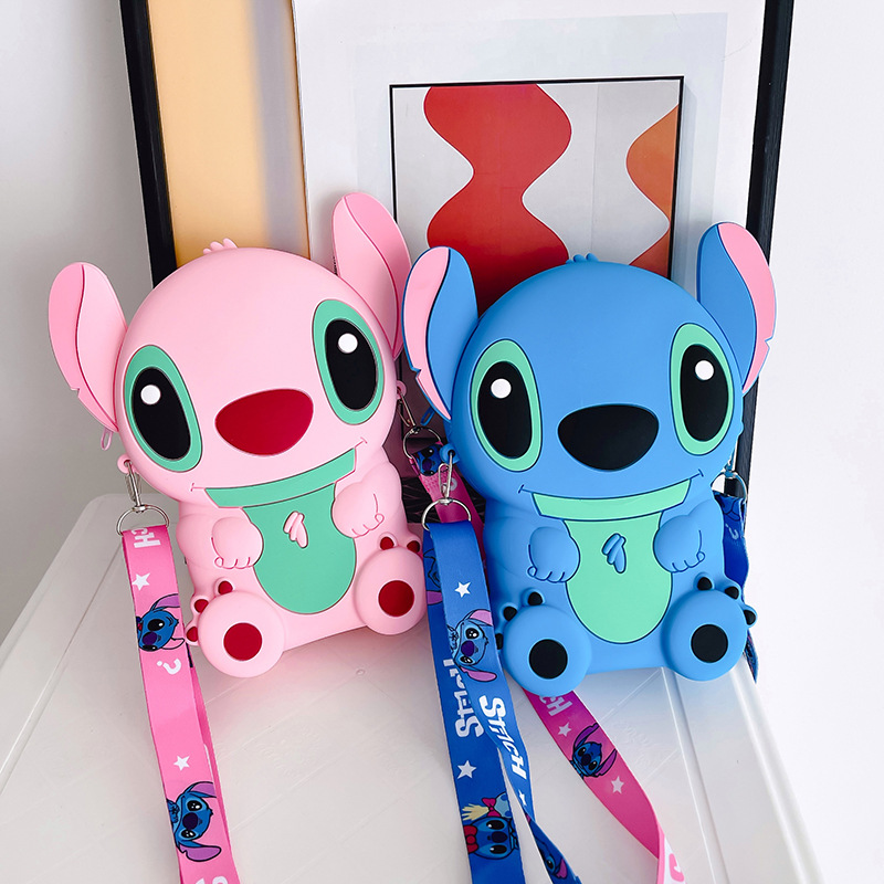 New silicone children's bag, cute and adorable crossbody bag for girls, suitable for kindergarten babies, coin purse, shoulder bag.