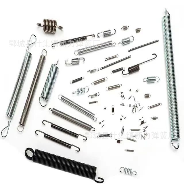 带钩拉簧不锈钢弹簧大小长拉簧拉伸强力拉力烤箱展架拉门弹簧厂家