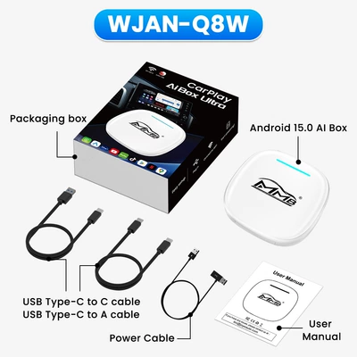 Wireless Carplay Box Converts Wired to Wireless Car Connectivity, Original Car Lossless Connection, Plug and Play, Universal for Multiple Car Models (Simsiz CarPlay və Android Auto) - hong-kong-macao-and-taiwan-eurasian-version-8128g-mmb