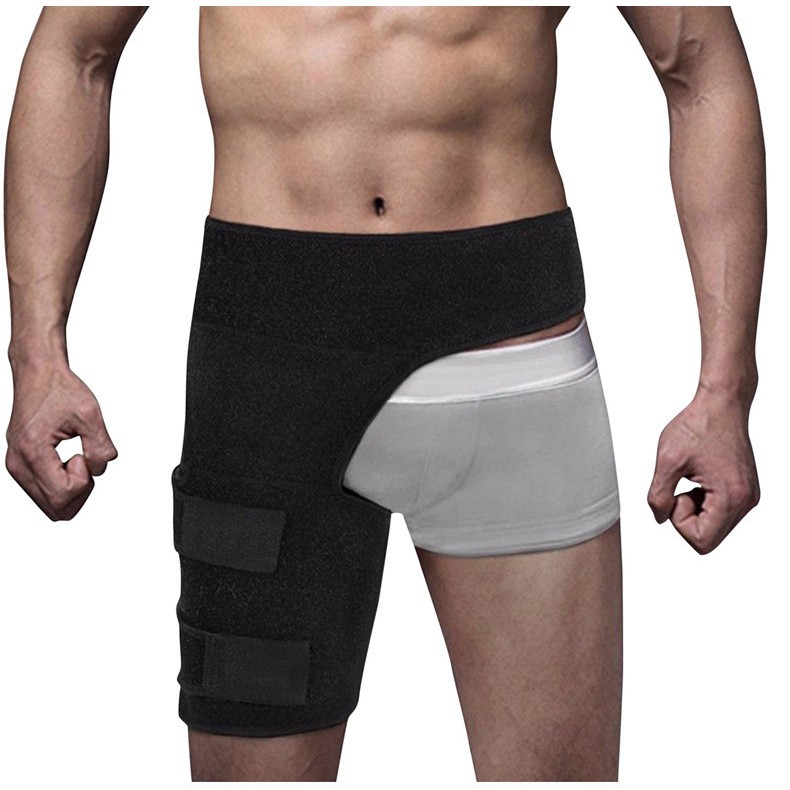 Leggings de fitness al por mayor en stock equipo de protección anti-tensión muscular cinturón de protección de cadera ingle anti-tensión deportes muslo rótula image 5