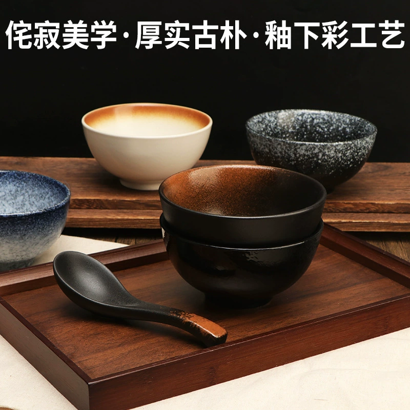 Креативная рисовая миска маленькая миска для еды японская керамическая миска для супа для завтрака домашний ресторан приправа миска маленькая миска