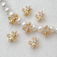 18k����ɫ�~�������Sβ���f�ܿ���DIY����朴������