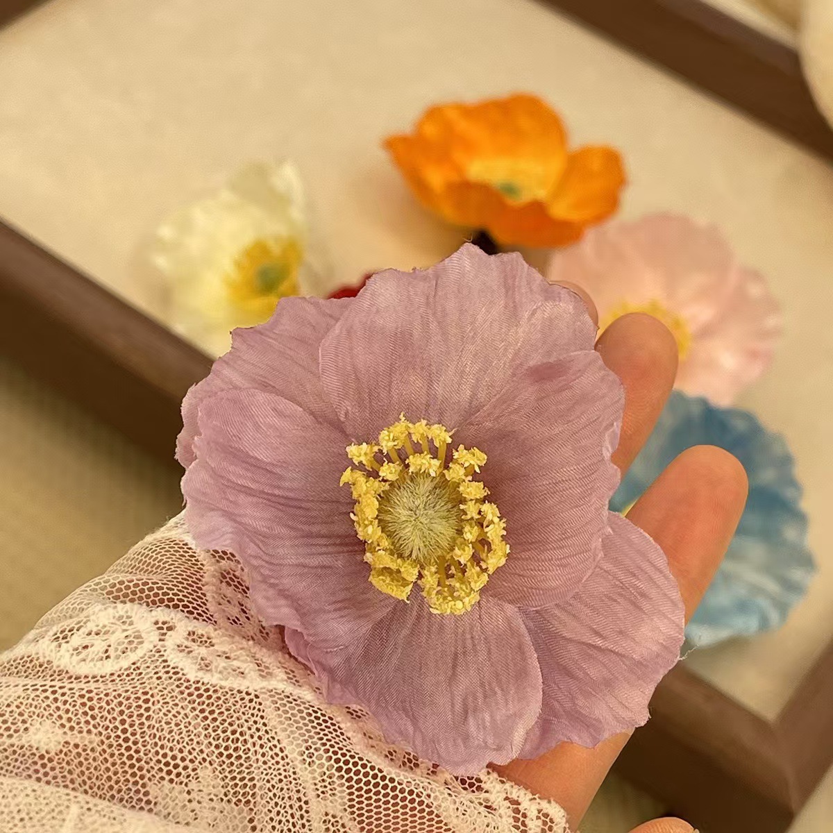 한 단어 클립 스타일 ---보라색