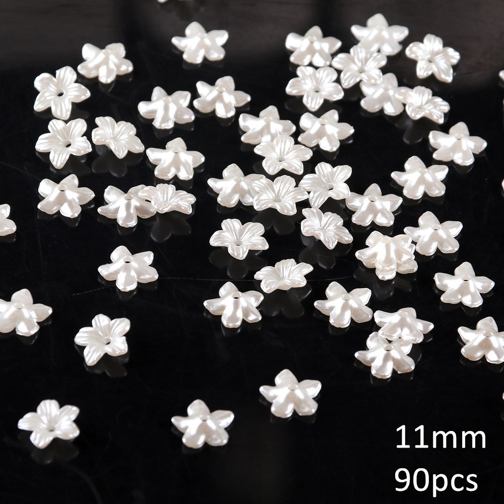36#11mm star flowers, about 90 pcs