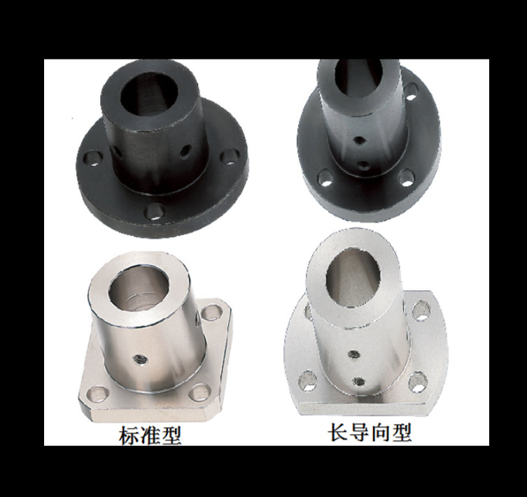 导向轴支座/圆法兰/双切边法兰/光轴固定座孔径16/20/25/30/35/40