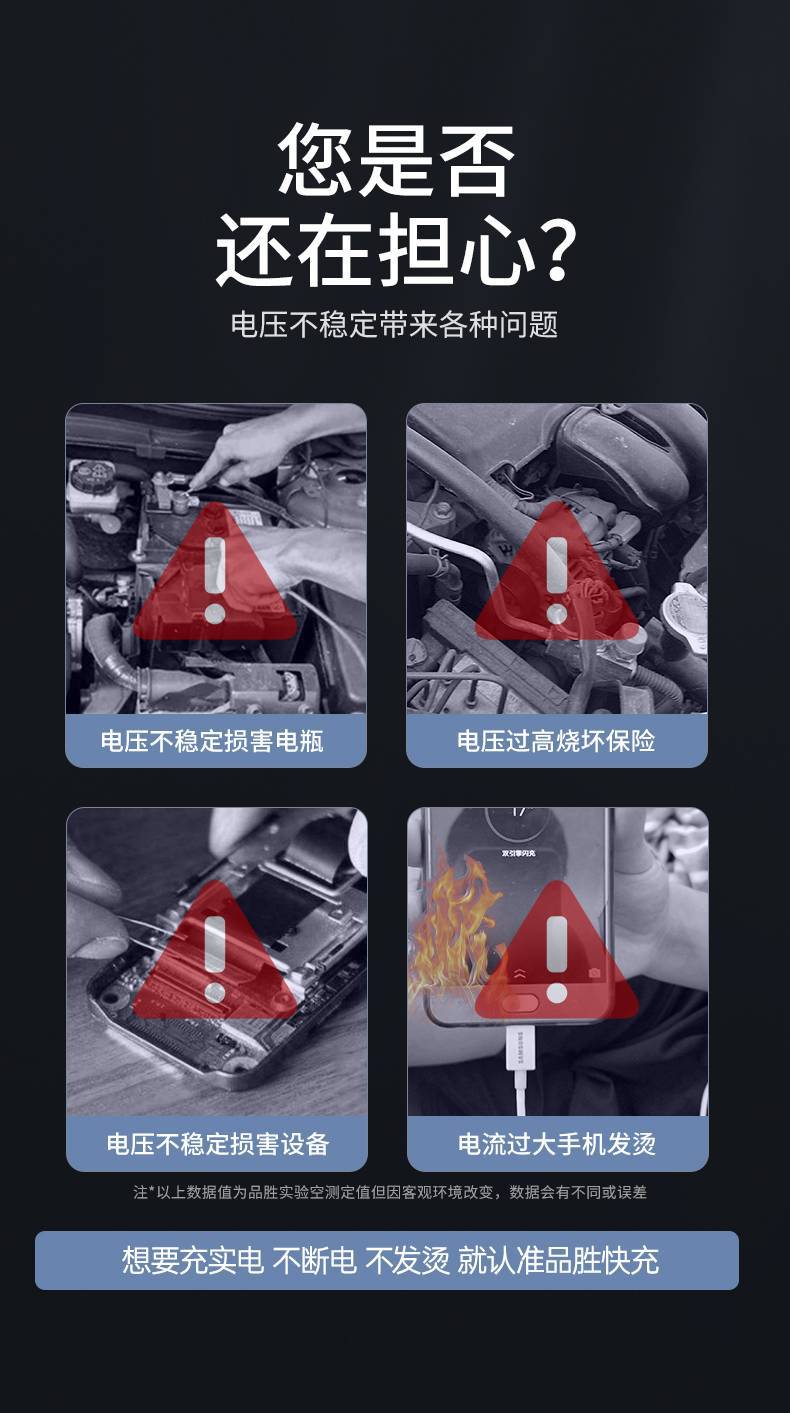 Pinsheng PD65W Car Charger USB+TYP-C Dual-Port Cigarette Lighter Fast Charging Multifunctional Car Charger 17pr