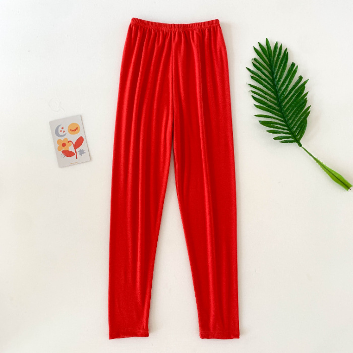 2024 otoño y invierno de mujer calentamiento de pantalones de pijama