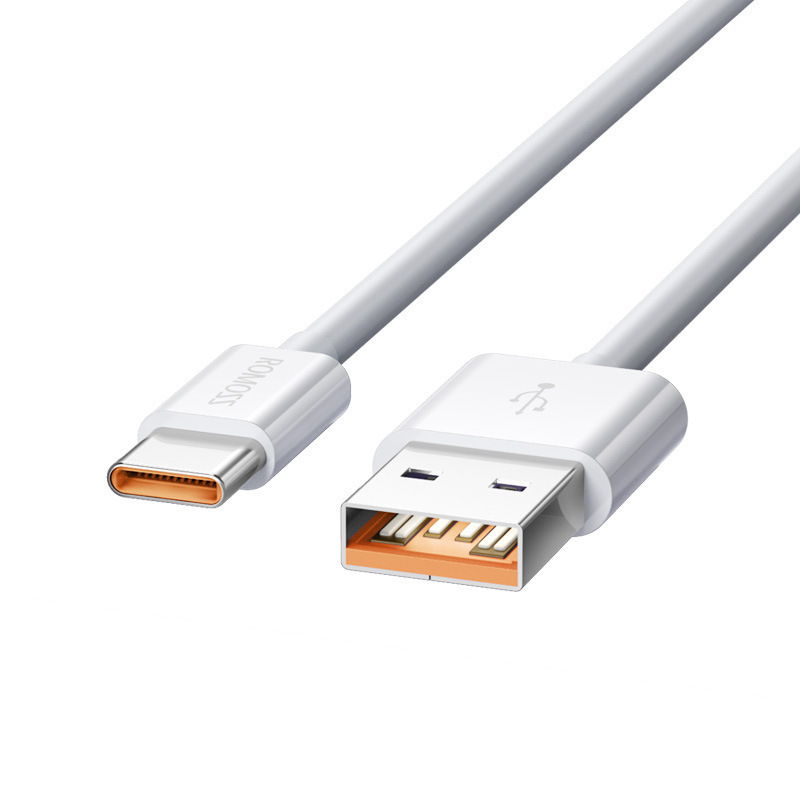 罗马仕数据线6A手机typec快充线适用于华为安卓通用TPC充电线批发|undefined