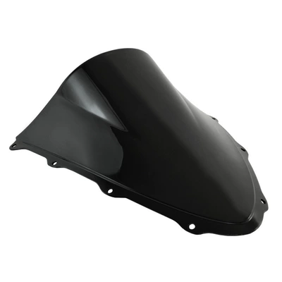 Motorcycle front windshield, modified motorcycle front windshield