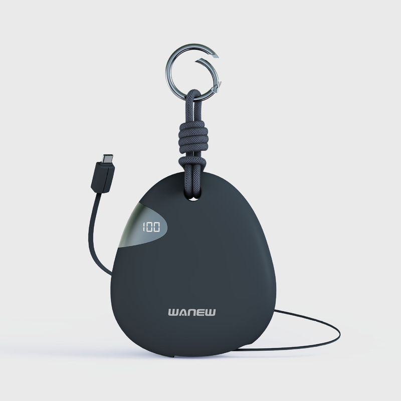 2025 新製品 3C パワーバンククロスボーダー外国貿易屋外ポータブル 10000 mAh 高速充電フック伸縮式ケーブル付き|undefined