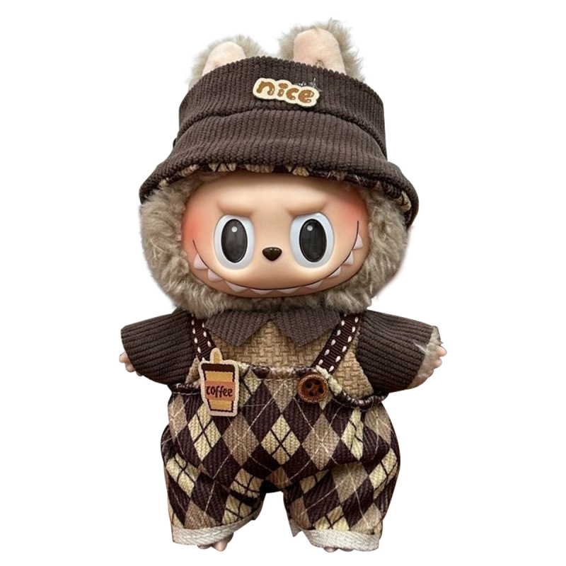 ラブブベビー服 ラブブ服 17cm 1代目・2代目・3代目ぬいぐるみ ビニール人形 着せ替えスカート 着せ替えセット|undefined