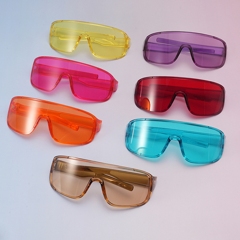 85g Weight Full Frame Glasses Structure Sunglasses Classification UV400 Protection, Resin Lens Material Square Glasses Style Outdoor, Travel Occasion Solid Color Pattern All Seasons Season Unisex Gender Novelty, Modern Style Style Novelty Modern Style Solid Color UV400 Protection Resin Square Full Frame Women's Sunglasses 无