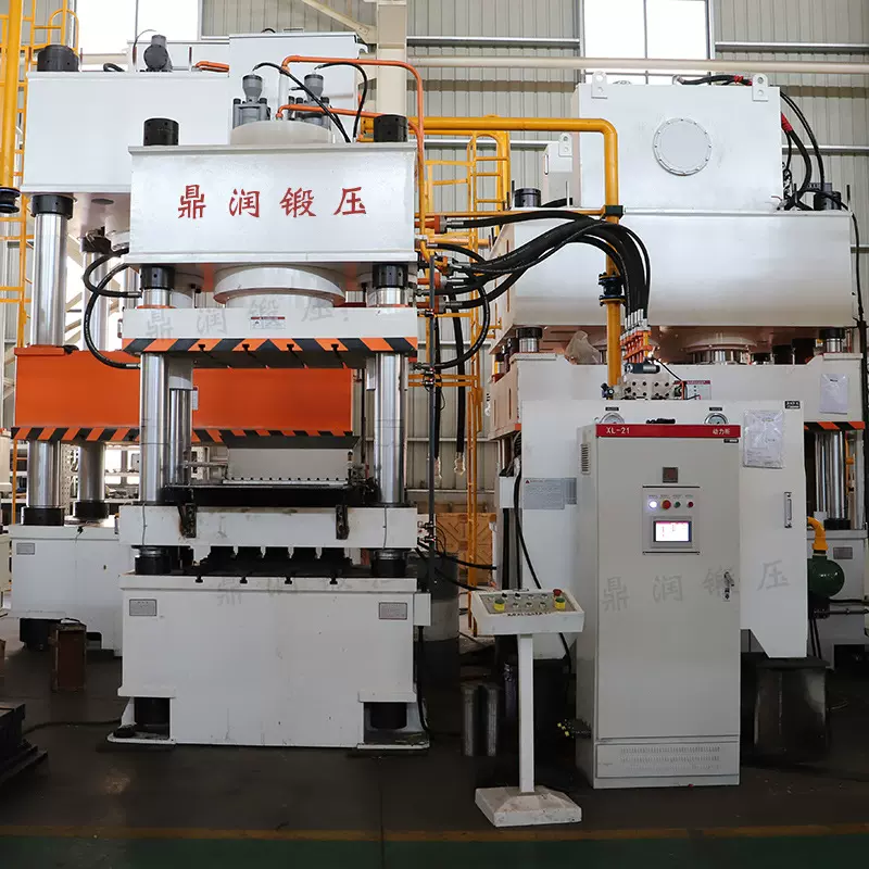 鼎润锻压500T吨氮化硼粉末成型机化学晶体材料模压成型液压油压机