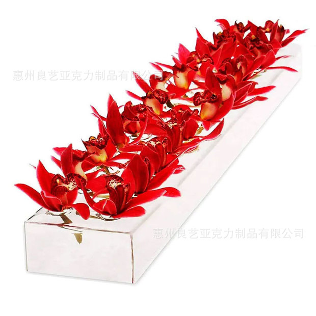 厂家直销现货亚马逊爆款亚克力花盒12孔花盒永生花盒子