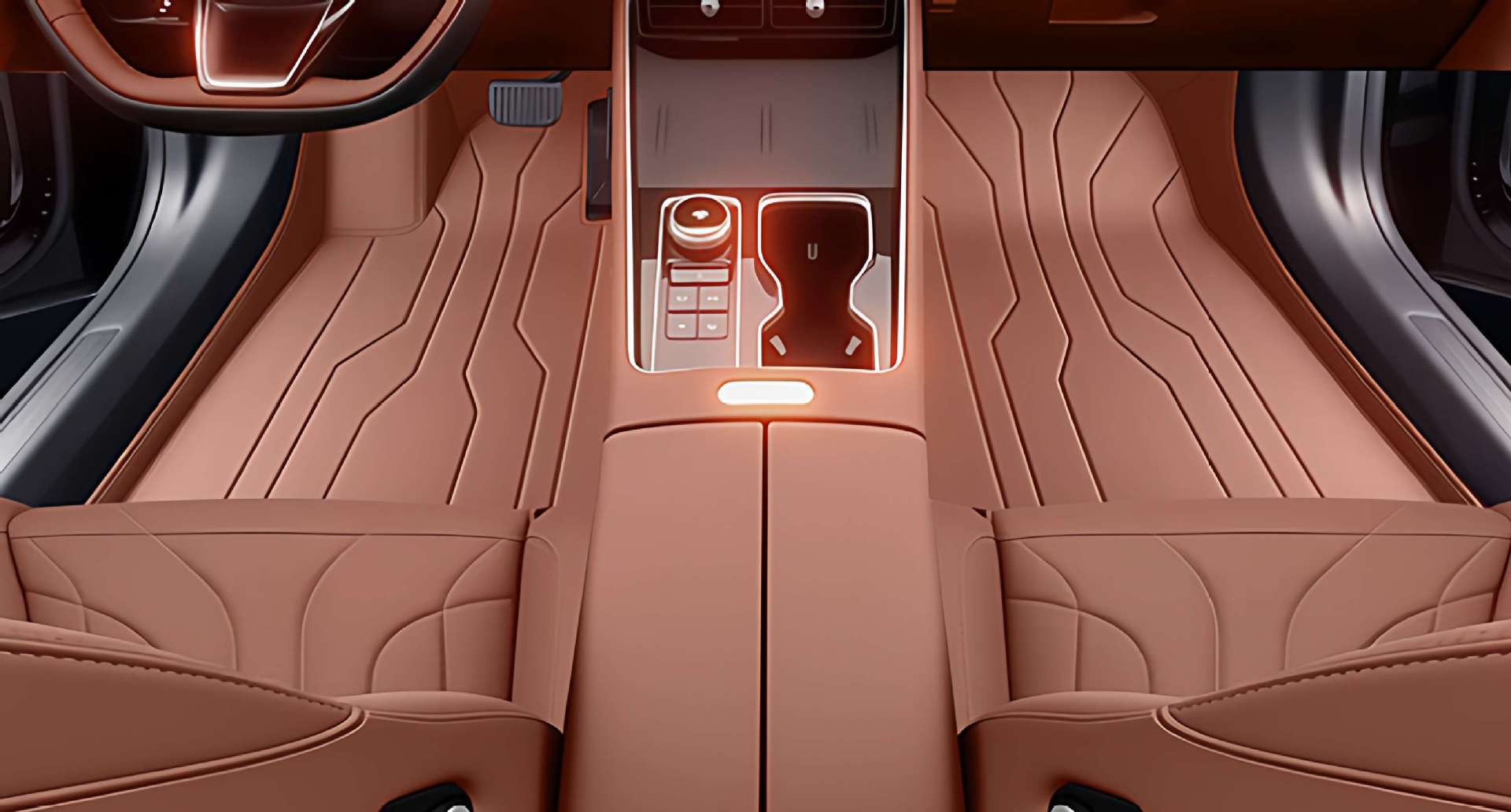 Suitable for Tiggo 9X Floor Mats, Fully Enclosed 2026 Car Interior Modification Accessories, Trunk Mat Supplies
