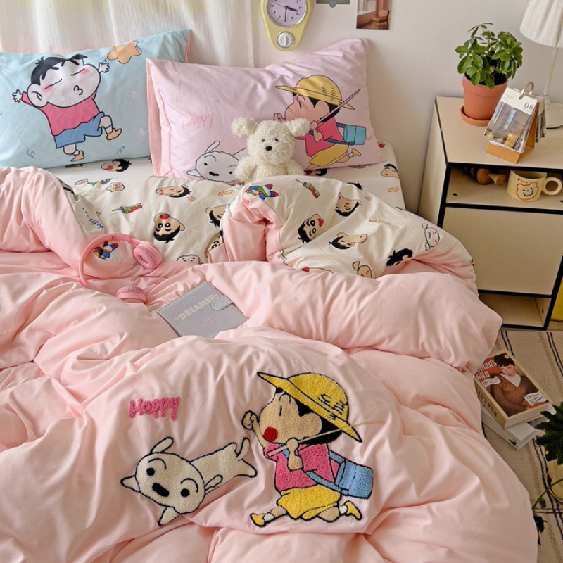 봄나들이 가보자 [A급 워시드 코튼, 피부친화적, 알몸으로 자도 좋아요]