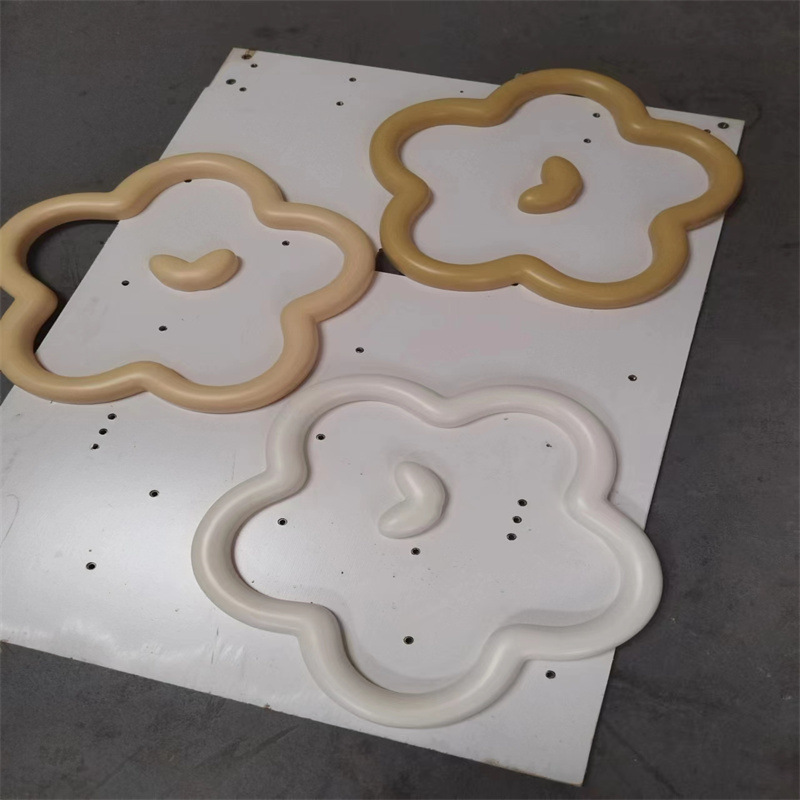 源头厂家制作制各类密度板工艺制品黑胡桃榉木橡胶木底座 异形产