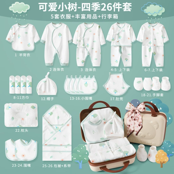 Set, suitcase, 26 pieces