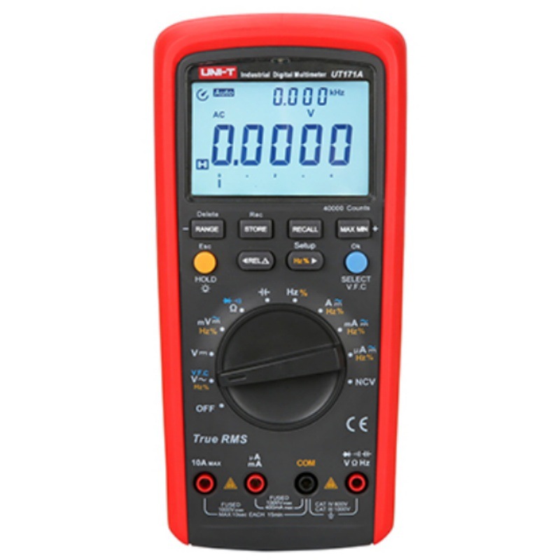 优利德工业品UT171A/UT171B/UT171C工业数字万用表高精度万用表