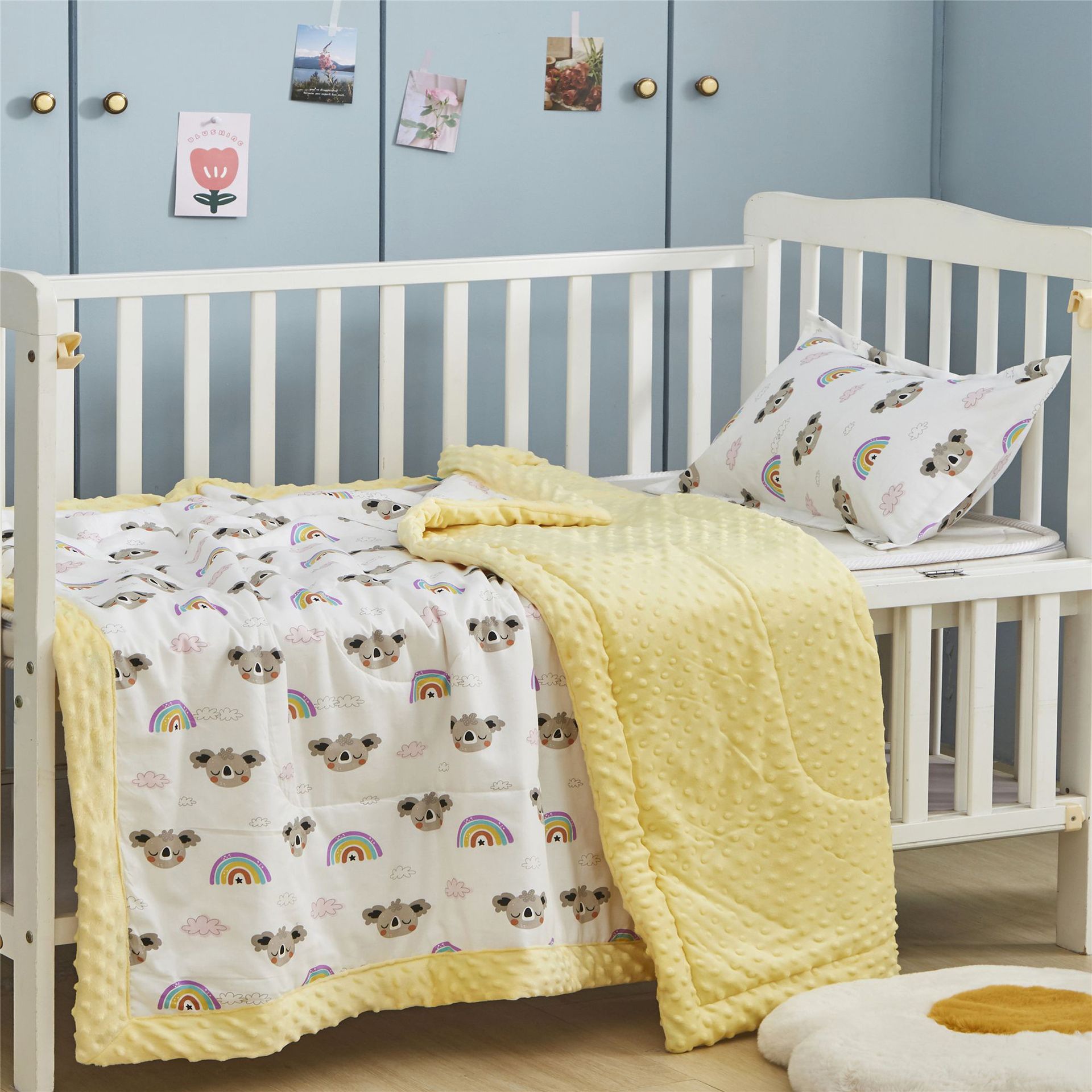 Oferta especial de algodón bebé edredón Doudou Bebé Confort edredón niños verano fresco edredón lavable kindergarten edredón