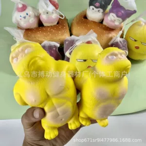 Sanrio, кукла, полиуретановый поролоновый слайм, антистресс