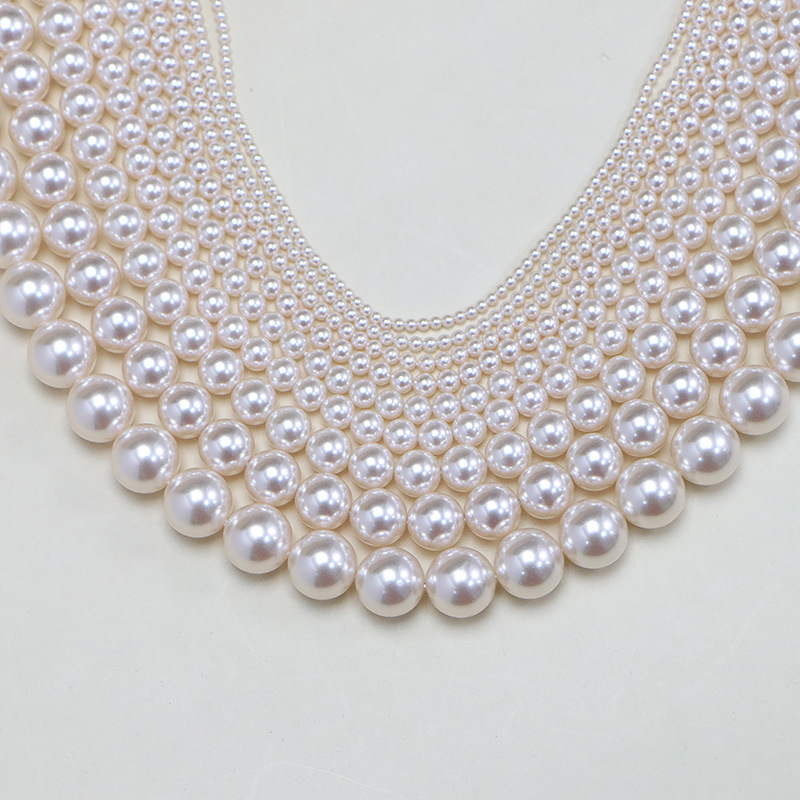 Trade 650 Imitation Swarovski Pearls Straight Hole Glass Pearls Handmade DIY Jewelry Round Beads Loose Beads Factory Bulk Sale Trade 650 Imitation Swarovski Pearls Straight Hole Glass Pearls Handmade DIY Jewelry Round Beads Loose Beads Factory Bulk Sale