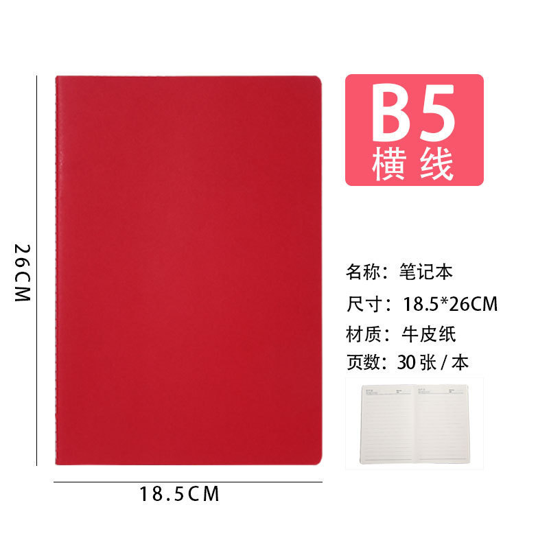 B5 레드카드 가로선