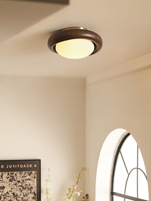 Ornamental French Medieval Style Aisle Lamp American Retro Solid Wood Entrance Corridor Balcony Cloakroom Ceiling Lamp Ornamental French Medieval Style Aisle Lamp American Retro Solid Wood Entrance Corridor Balcony Cloakroom Ceiling Lamp